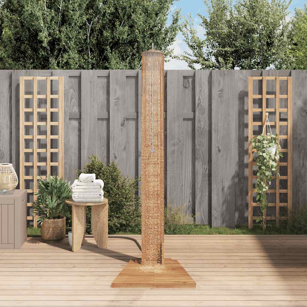 Hagedusj heltre teak 70x75x204 cm