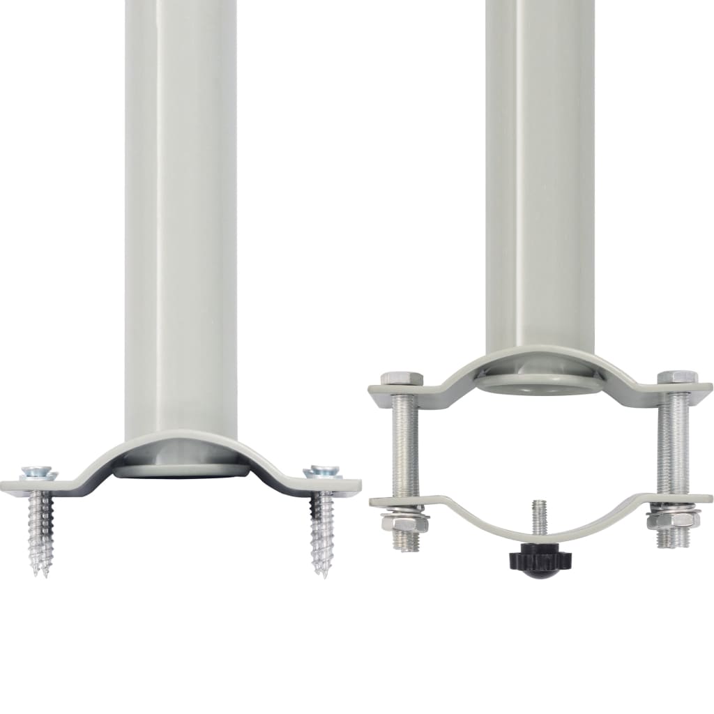 Uttrekkbar sidemarkise 140 x 300 cm svart