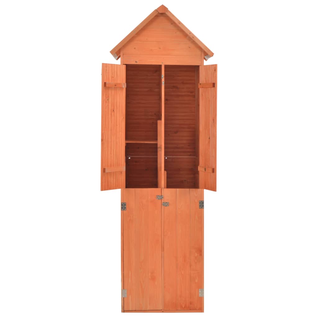 Hageskjul 71x60x213 cm tre