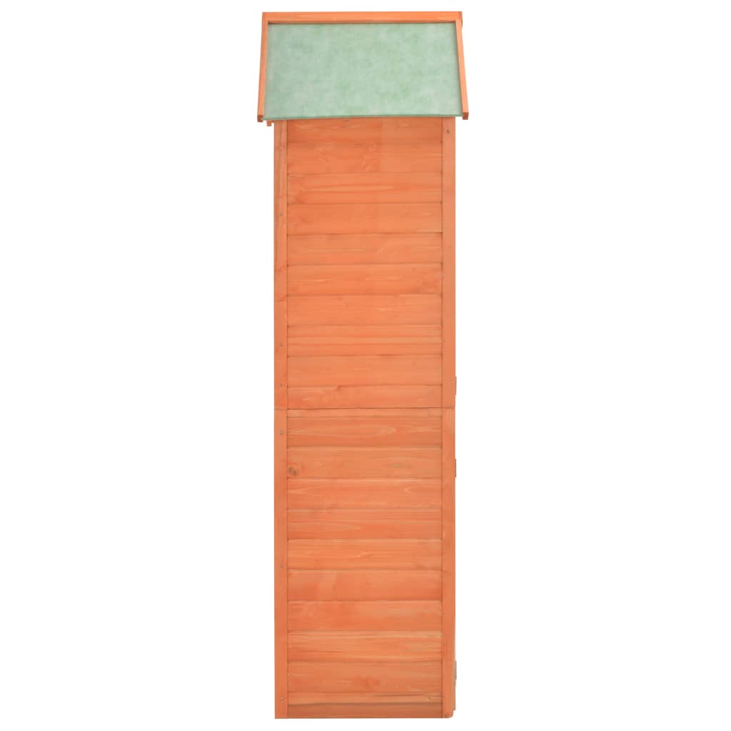 Hageskjul 71x60x213 cm tre