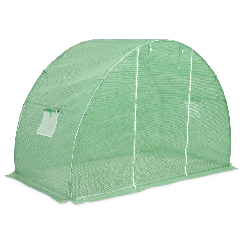Drivhus 4,5m² 300x150x200 cm