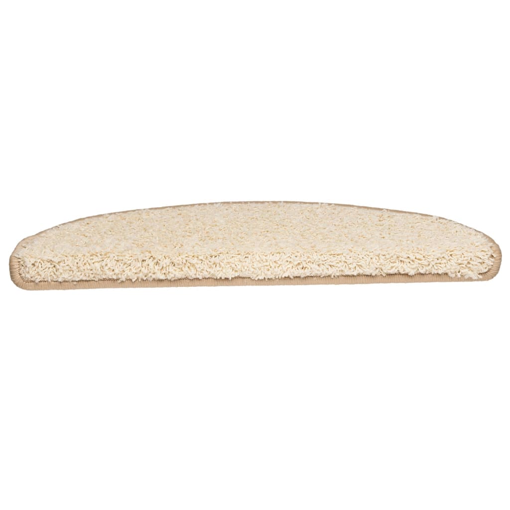 Trappetrinnstepper 15 stk kremhvit 65x21x4 cm