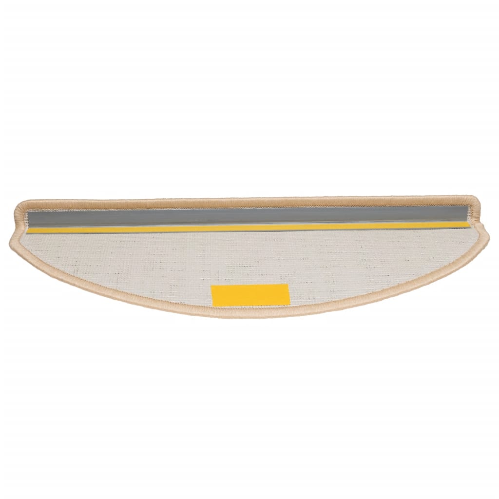 Trappetrinnstepper 15 stk kremhvit 65x21x4 cm
