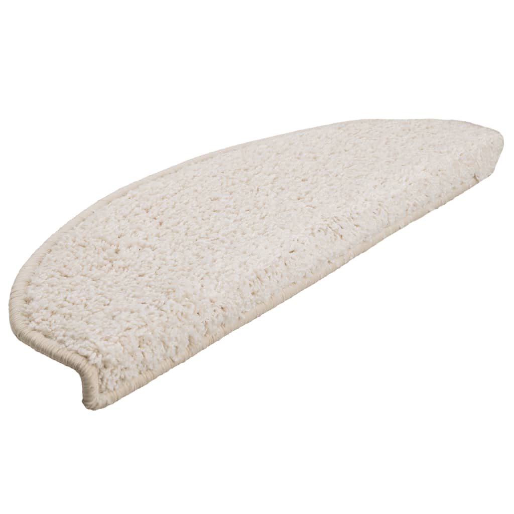 Trappetrinnstepper 15 stk hvit 65x21x4 cm