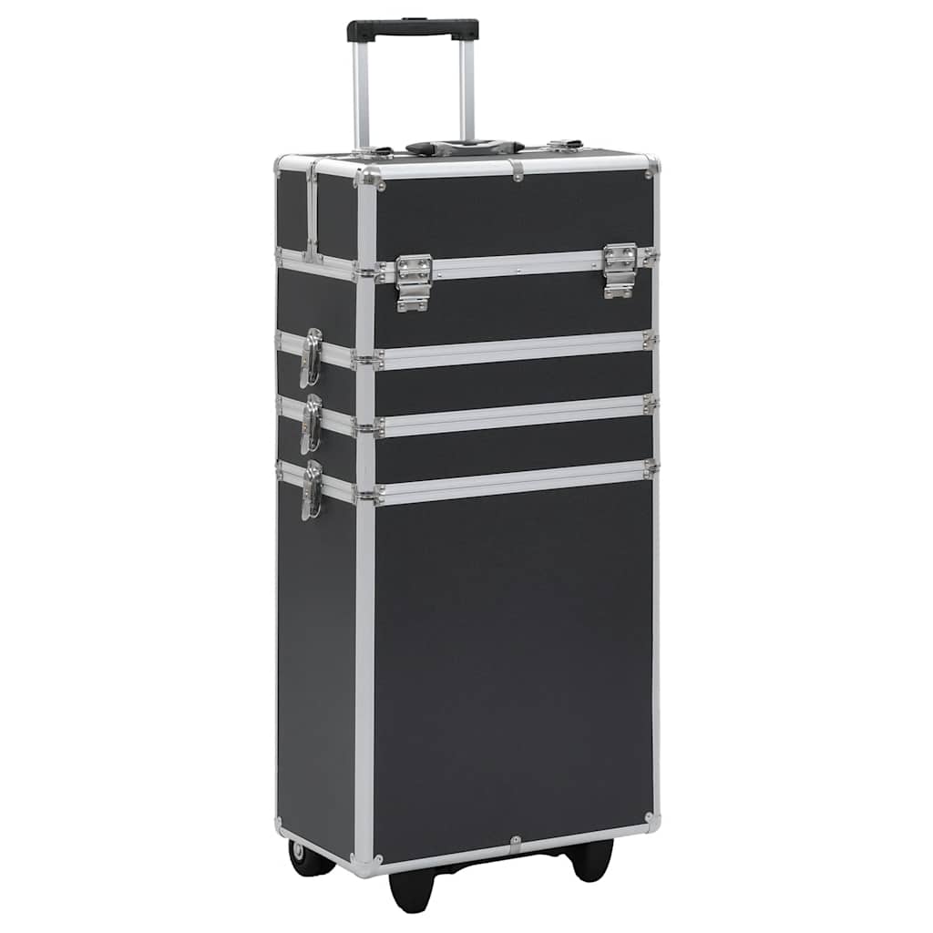 Sminketralle aluminium svart