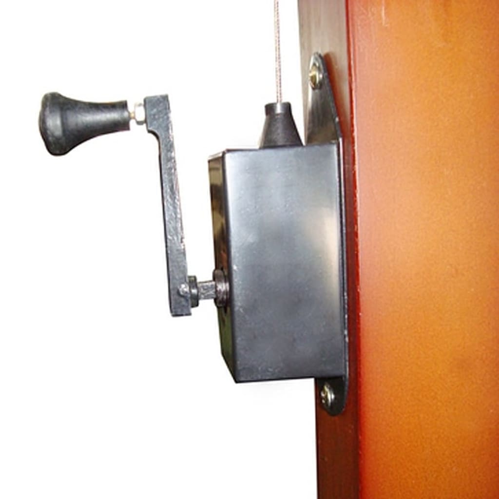 Parasoll 300 x 400 cm hvit