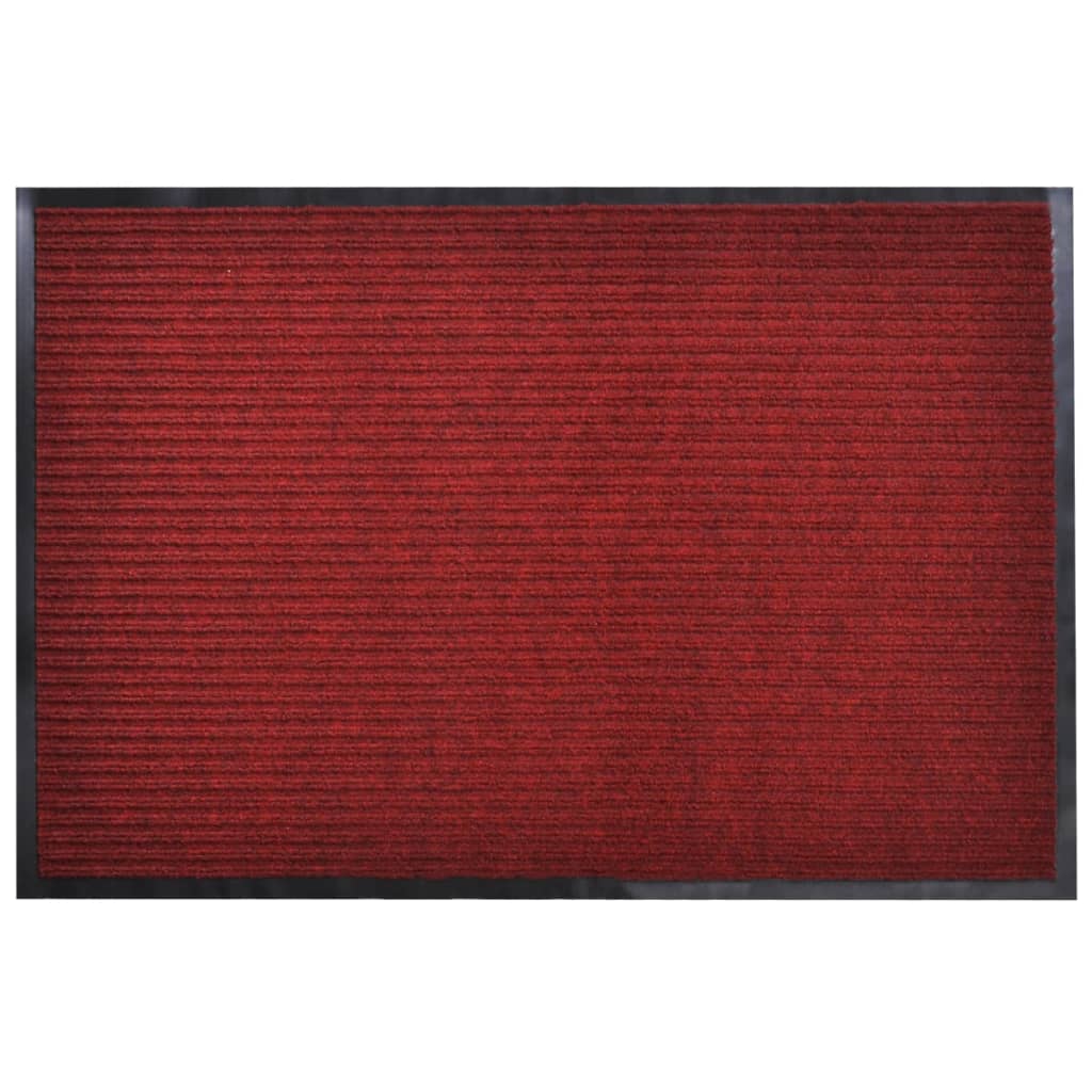 Dørmatte PVC rød 120 x 180 cm