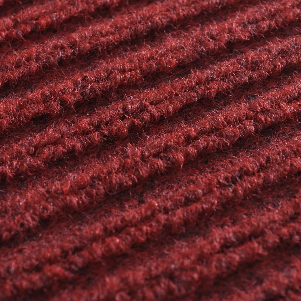 Dørmatte PVC rød 120 x 180 cm