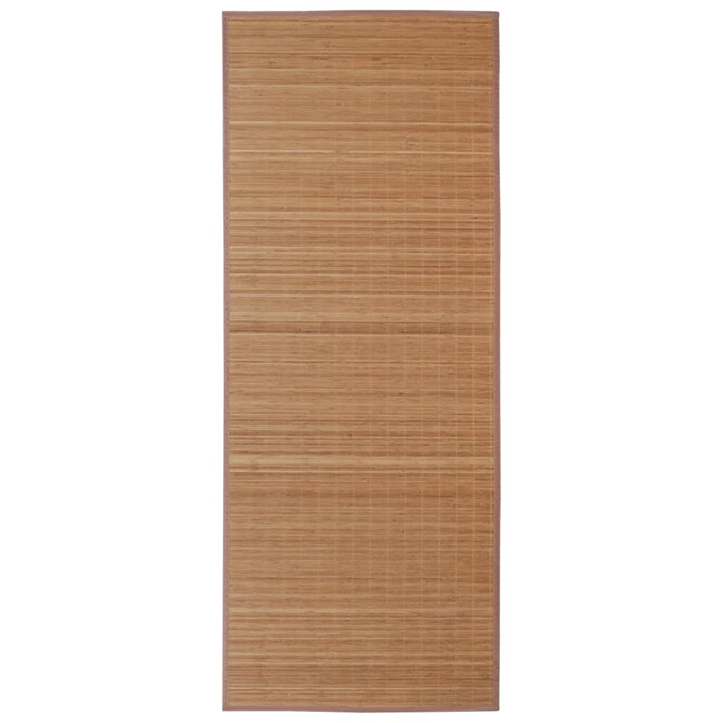 Teppe naturlig bambus rektangulært 120 x 180 cm