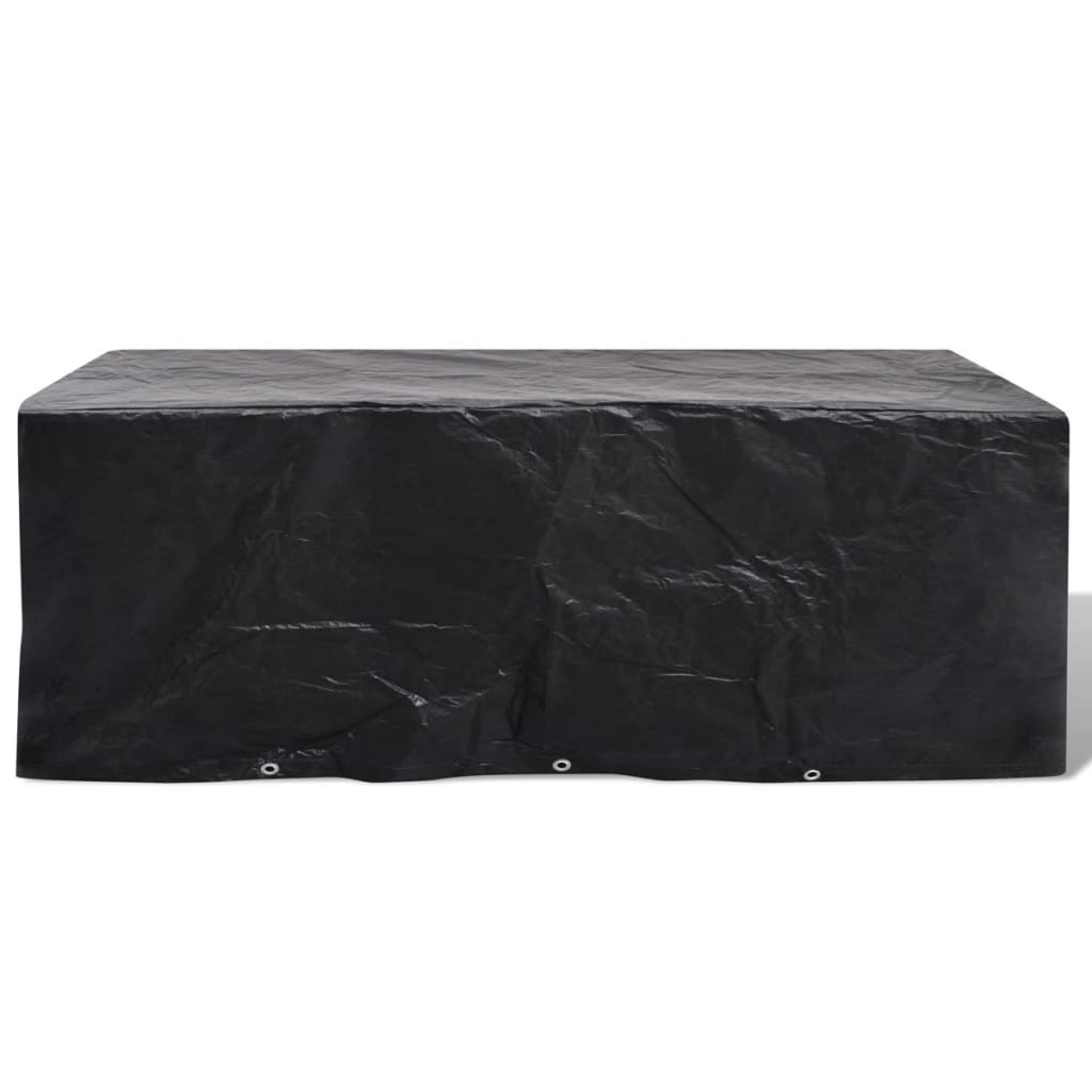 Hagemøbeltrekk med 8 maljer 229x113x73 cm