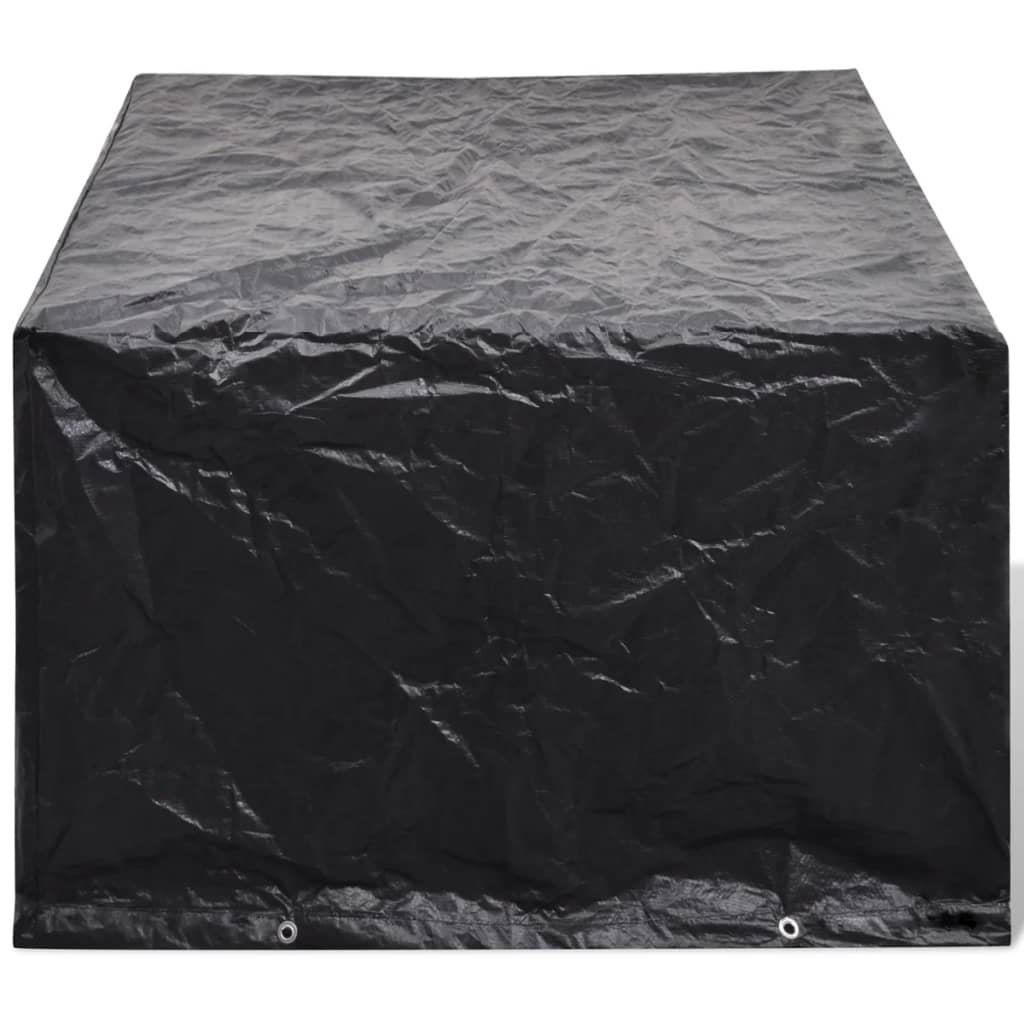 Hagemøbeltrekk med 8 maljer 180x140x90 cm