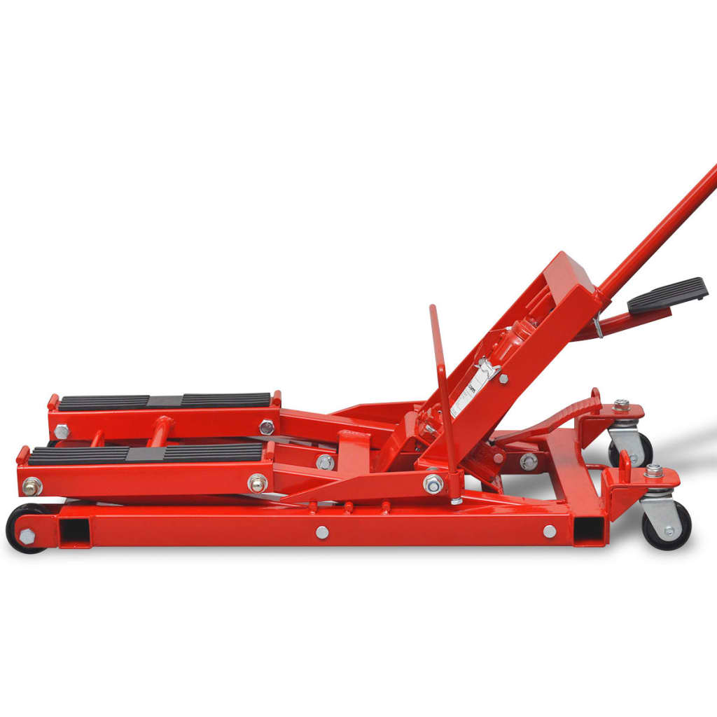 Hydraulisk jekk motorsykkel/ATV 680 kg rød