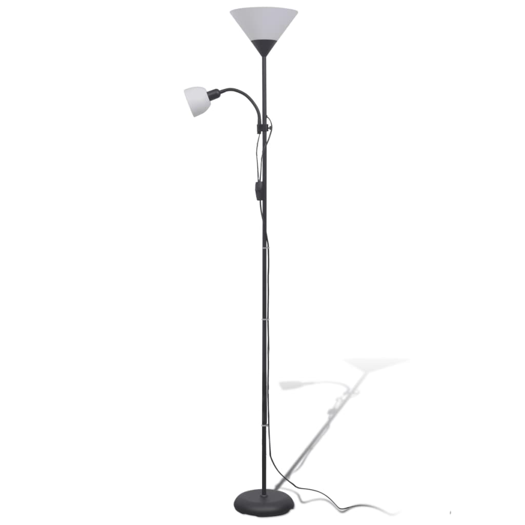 Gulvlampe svart