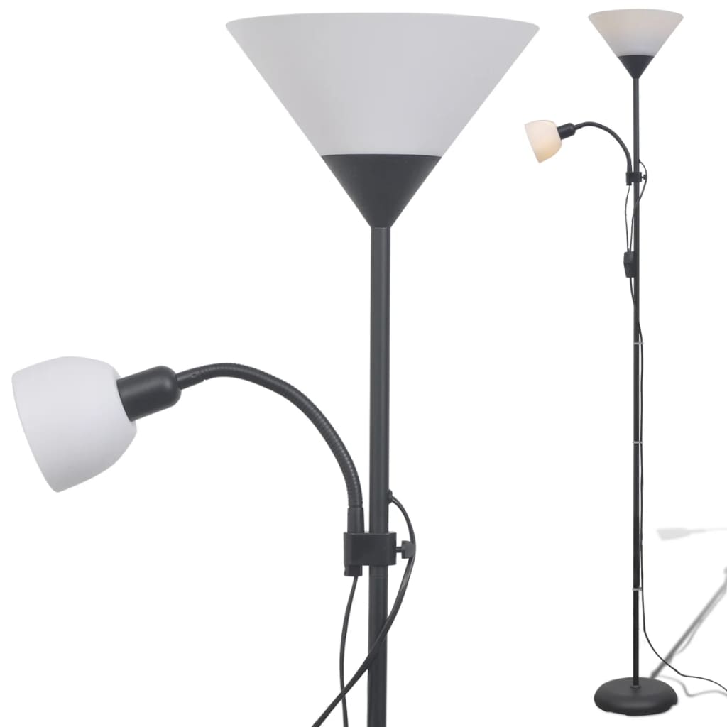 Gulvlampe svart