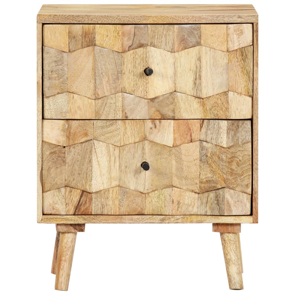 Nattbord 40x30x50 cm heltre mango