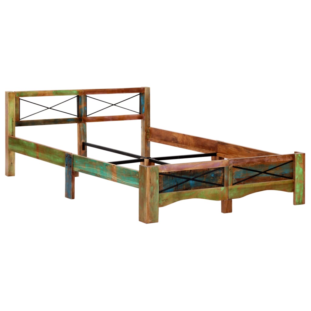 Sengeramme gjenvunnet heltre 140x200 cm