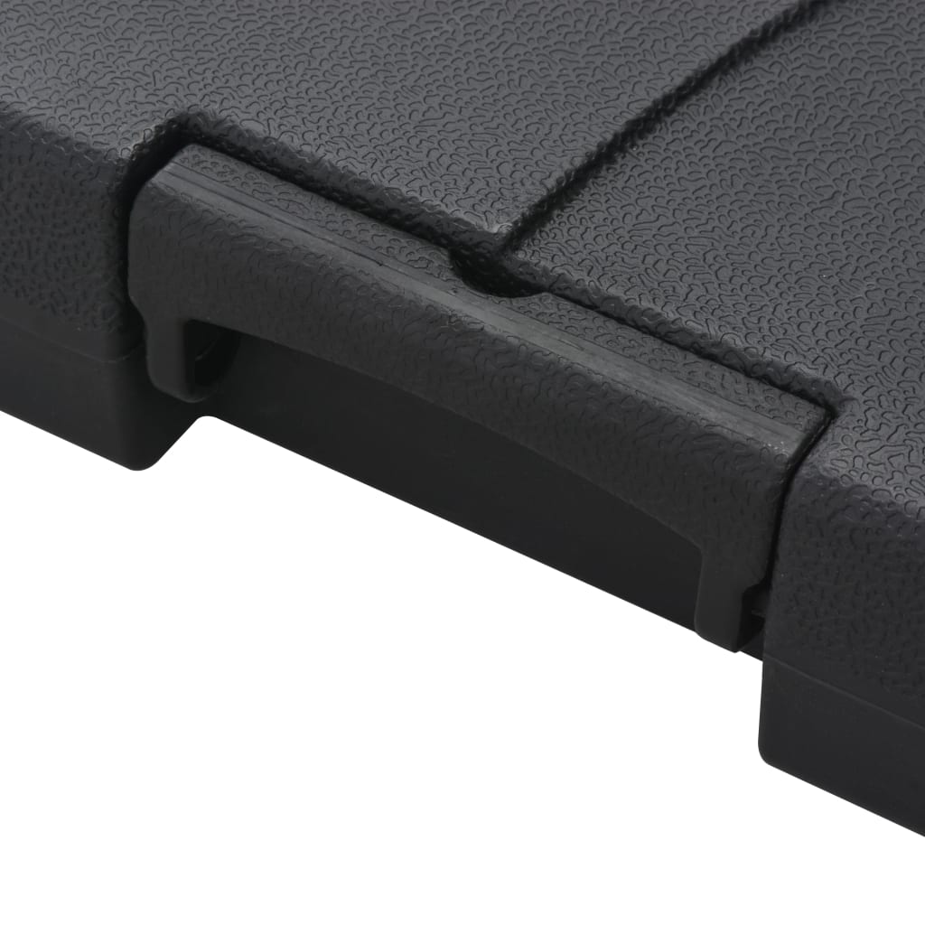 Utendørs parasoll med bærbar base gråbrun