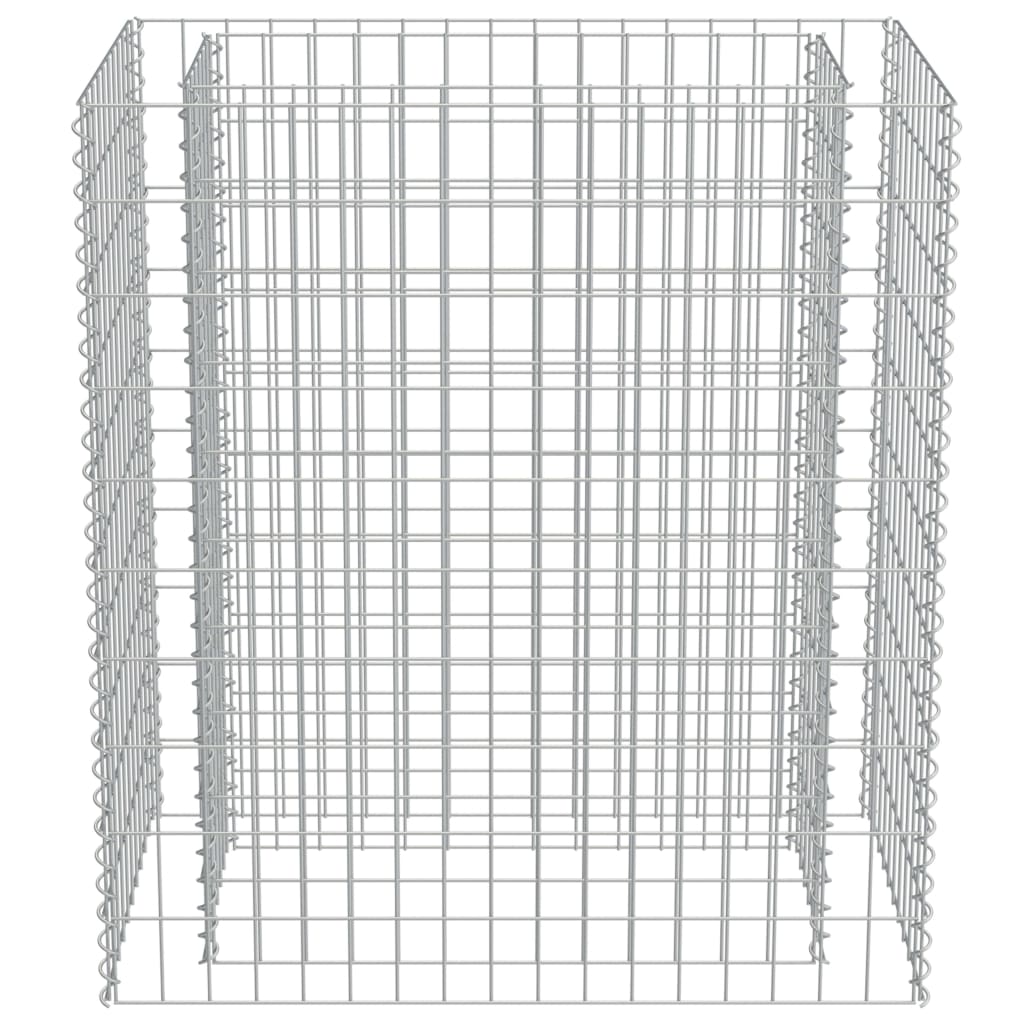 Gabion høybed galvanisert stål 90x50x100 cm