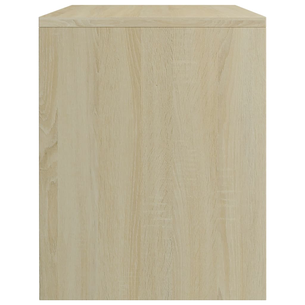 Nattbord 2 stk sonoma eik 40x30x40 cm konstruert tre