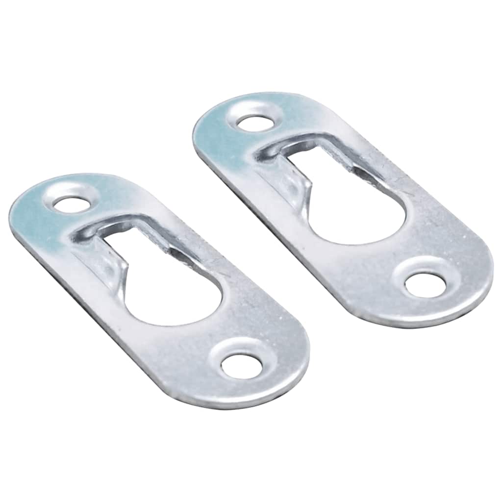 Flytende nattbord hvit 40x30x15 cm konstruert tre