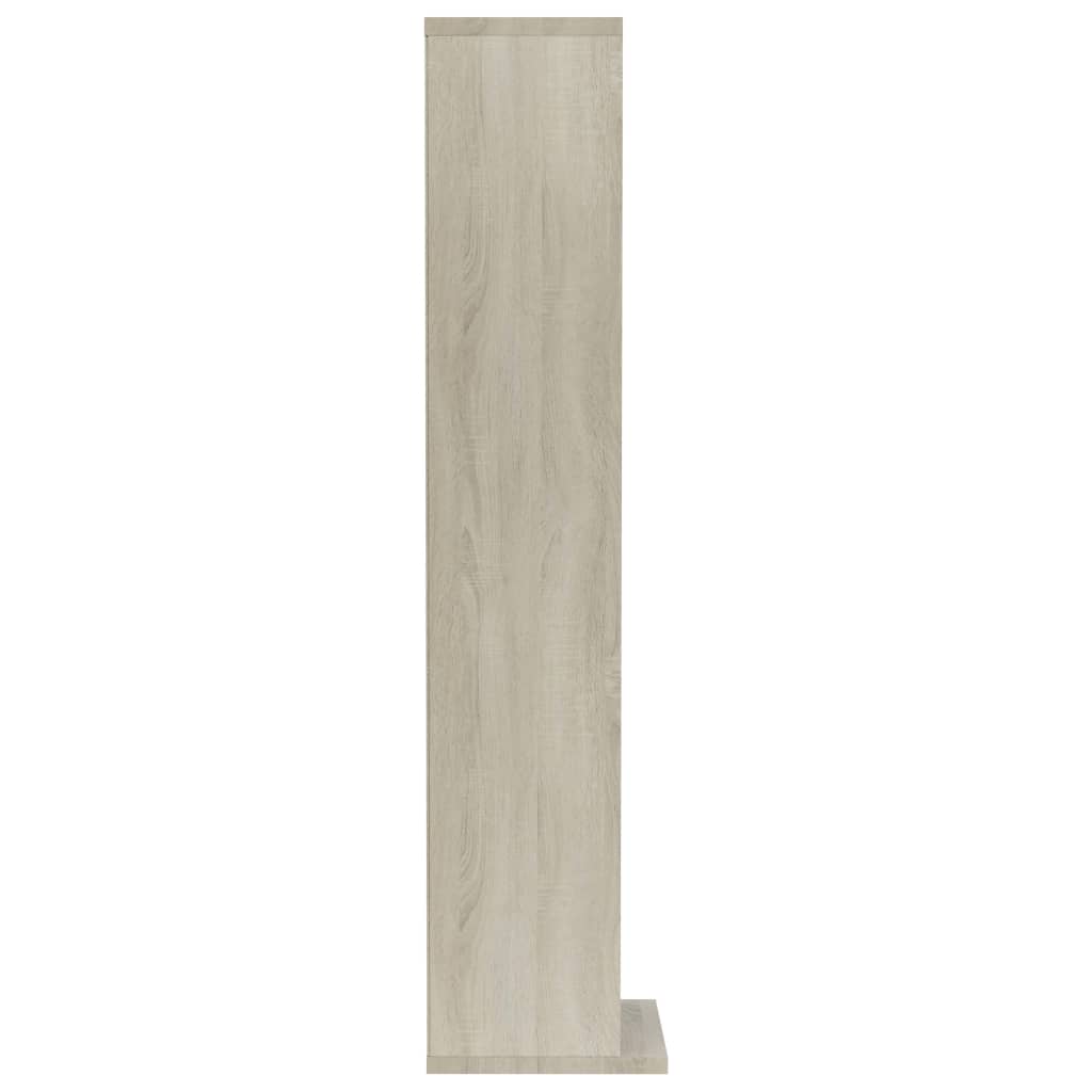 CD-skap sonoma eik 21x20x88 cm konstruert tre