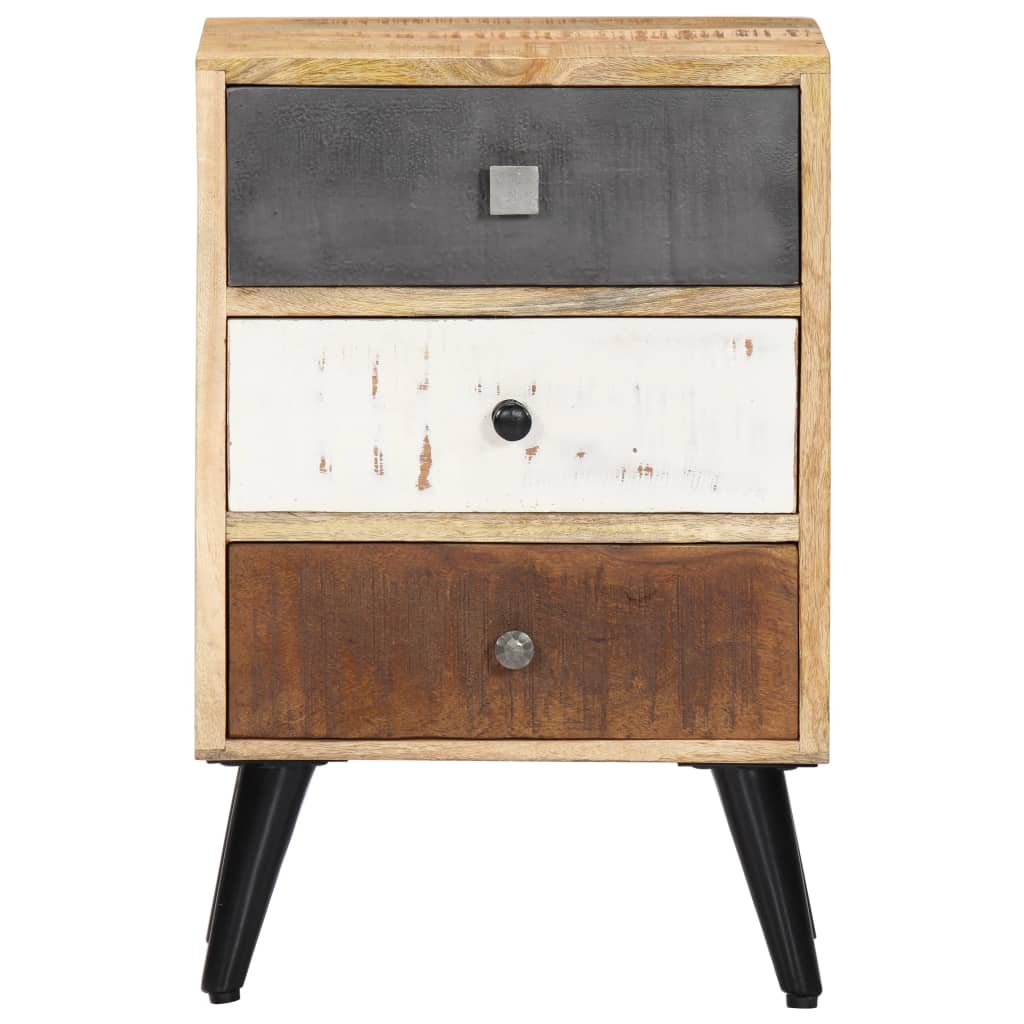 Nattbord 40x30x60 cm heltre mango