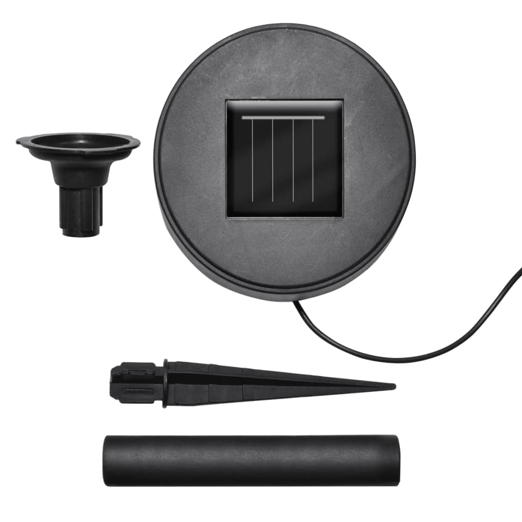Hagelys 6 stk LED med jordspyd og solcellepaneler