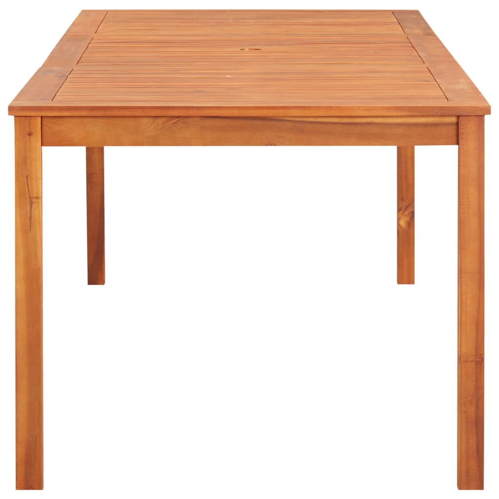 Hagebord 215x90x74 cm heltre akasie