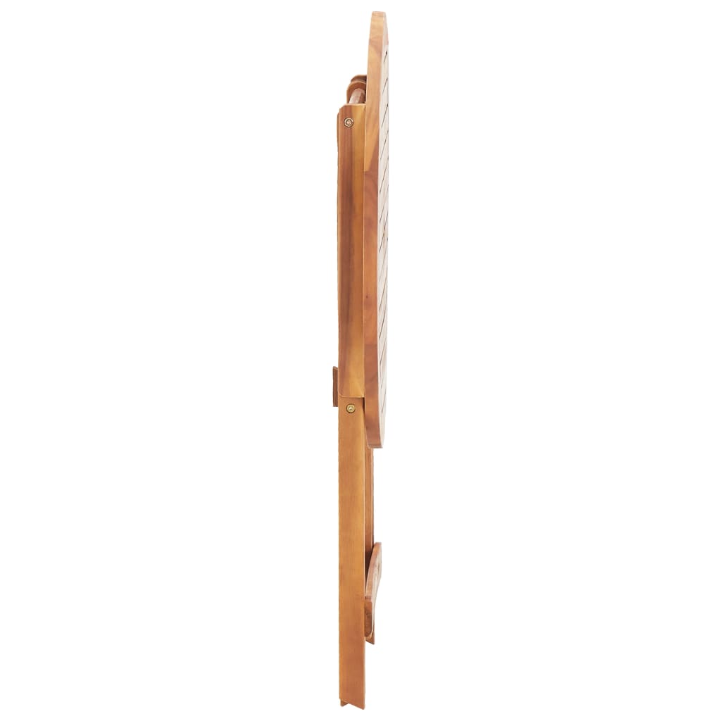 Sammenleggbart hagebord 60x75 cm heltre akasie