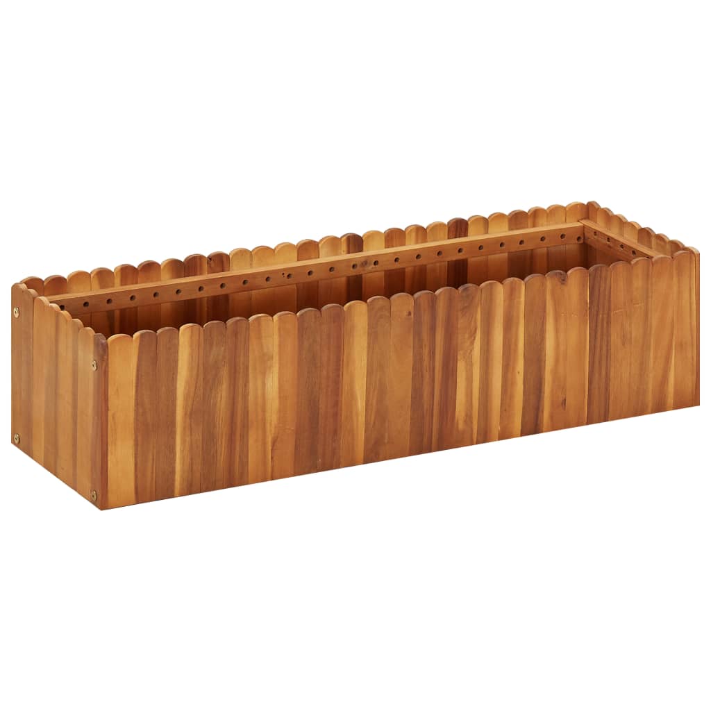 Høybed 100x30x25 cm heltre akasie