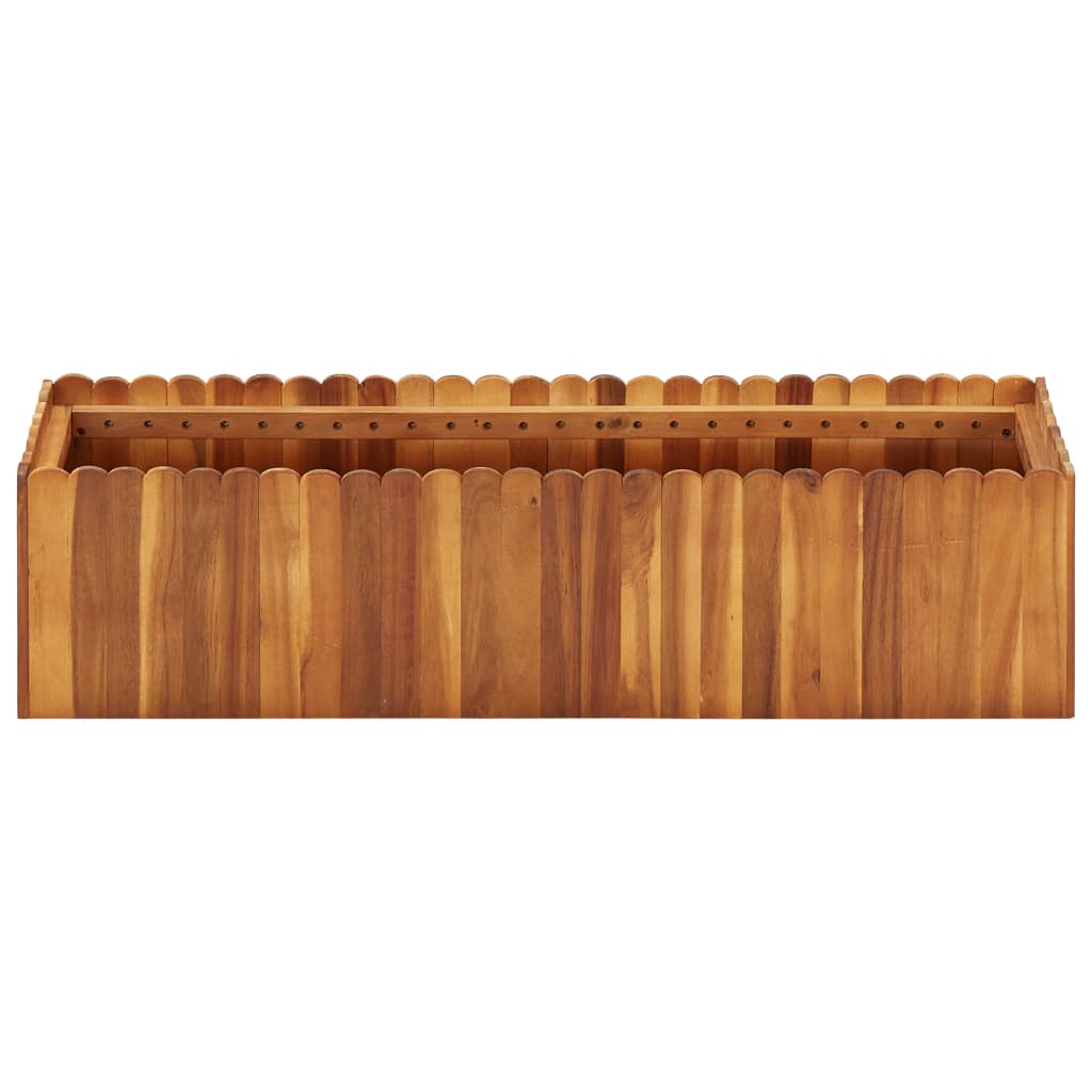 Høybed 100x30x25 cm heltre akasie