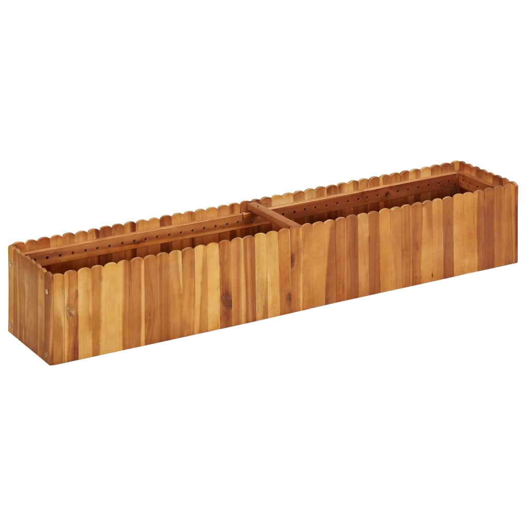 Høybed 150x30x25 cm heltre akasie