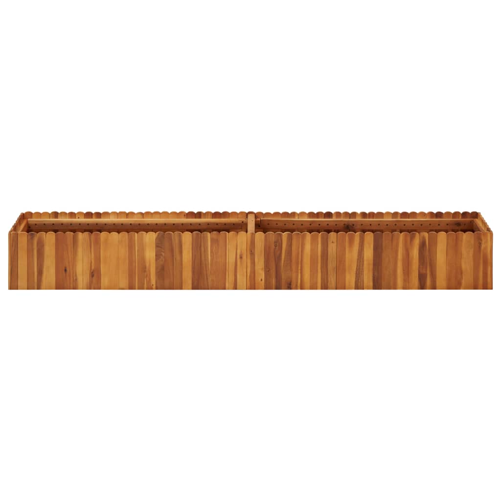Høybed 200x30x25 cm heltre akasie