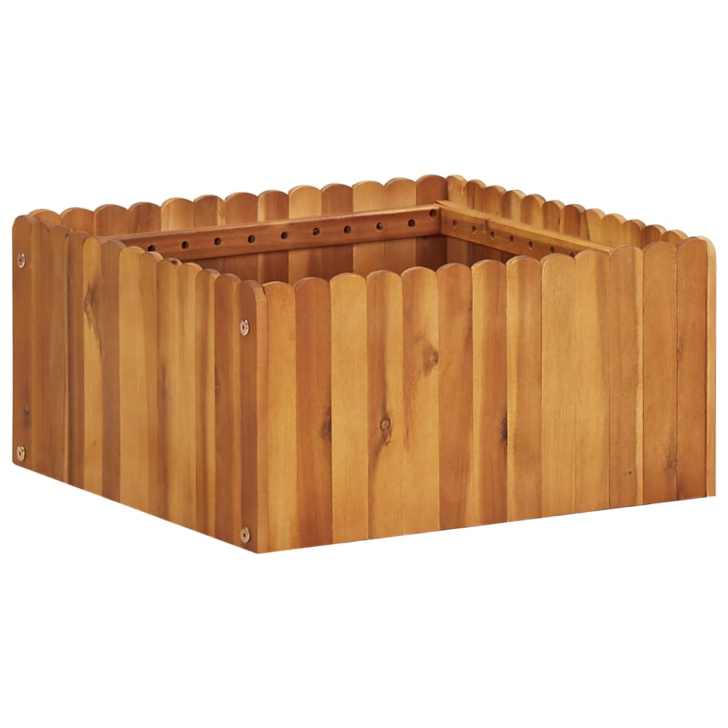 Høybed 50x50x25 cm heltre akasie