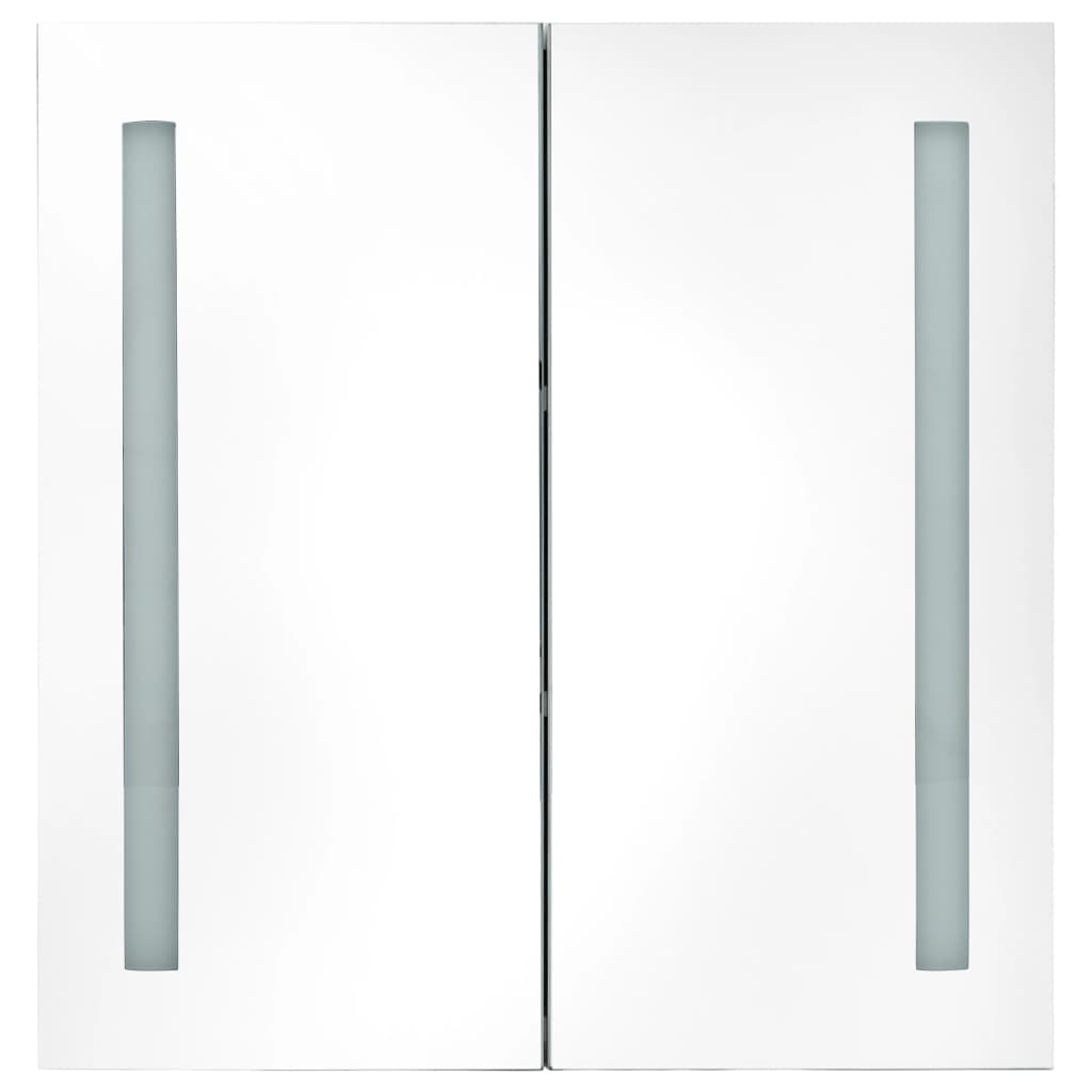 LED-speilskap til bad 60x14x62 cm