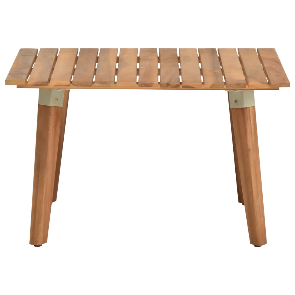 Hagesalongbord 60x60x36 cm heltre akasie