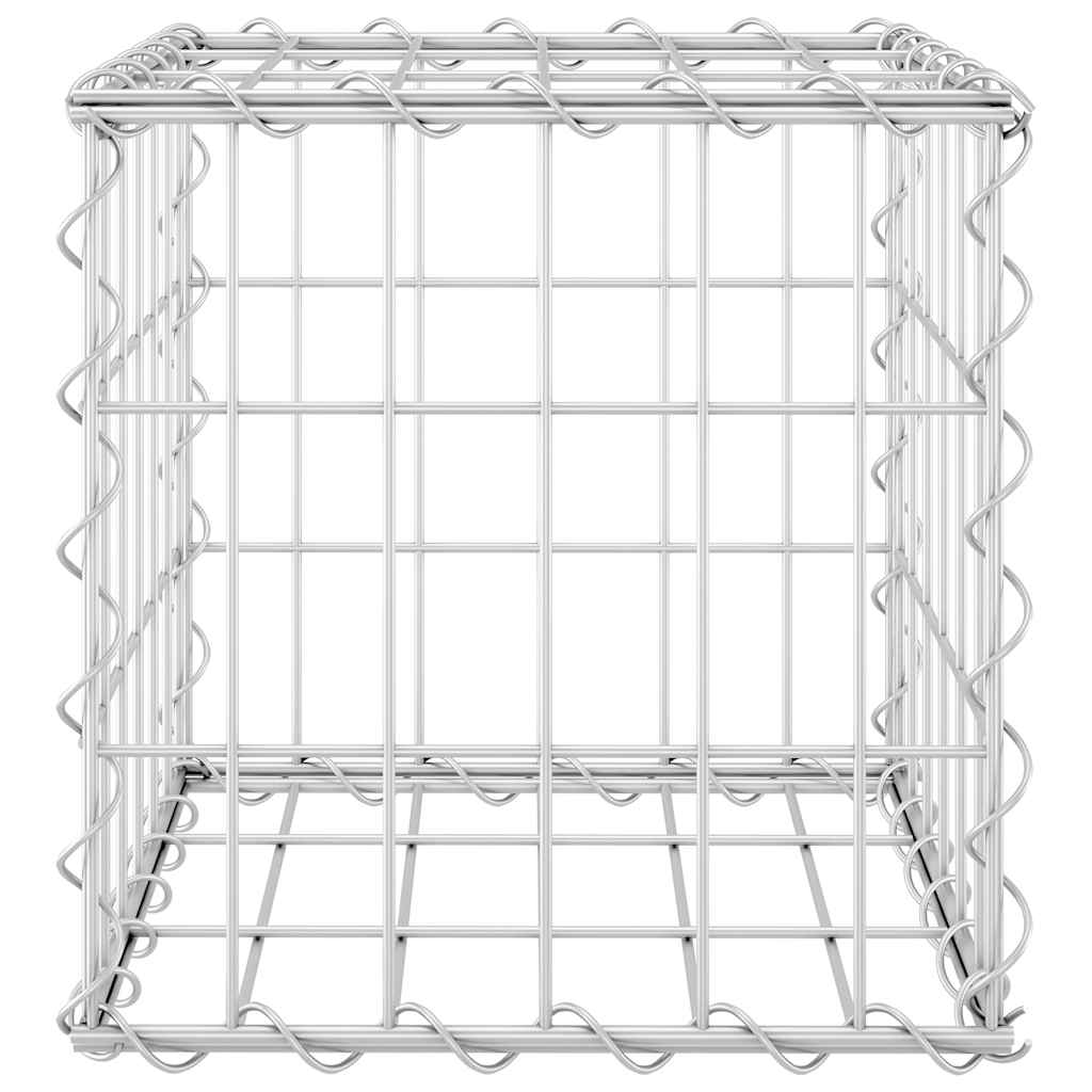 Gabion høybed kubeformet ståltråd 30x30x30 cm