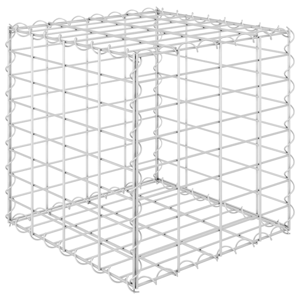 Gabion høybed kubeformet ståltråd 40x40x40 cm
