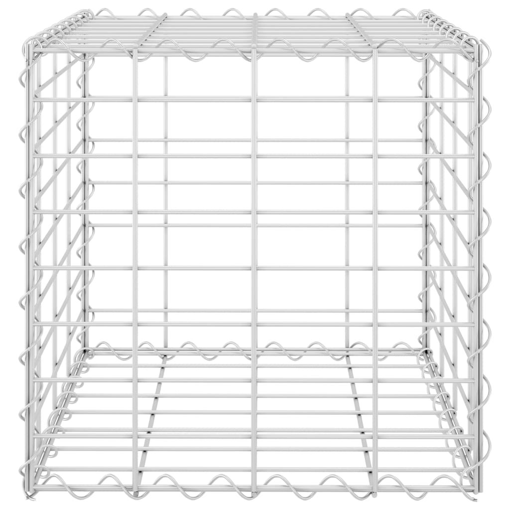 Gabion høybed kubeformet ståltråd 40x40x40 cm