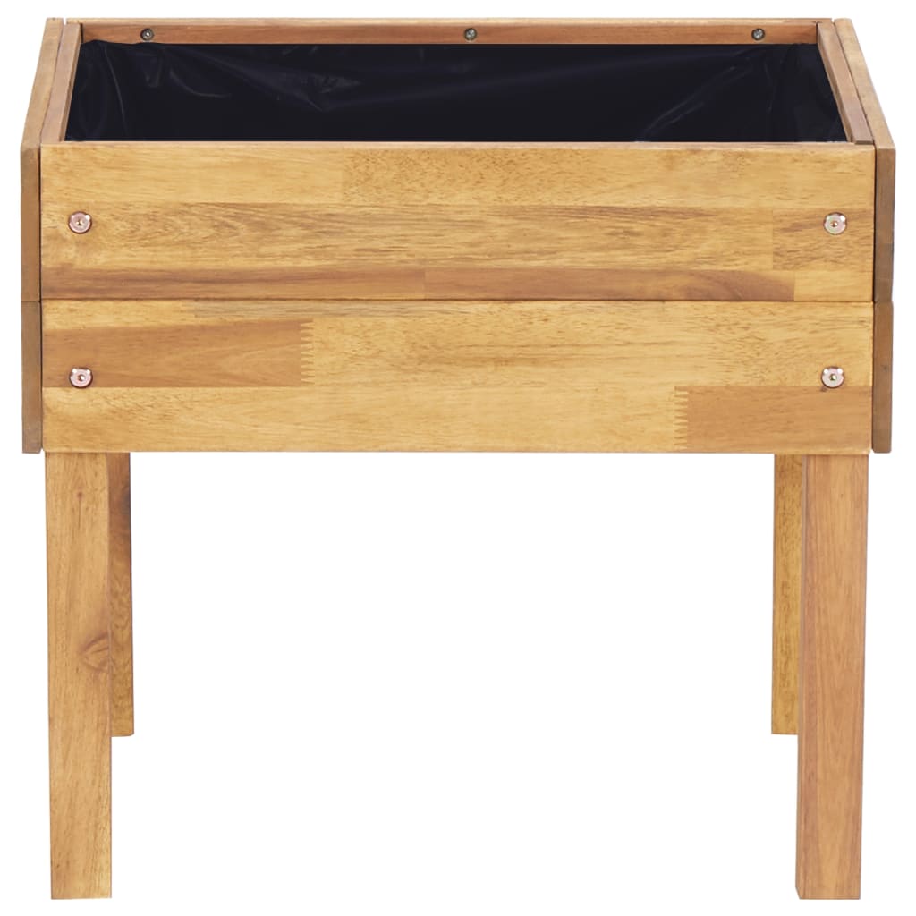 Hevet plantekasse 50x40x45 cm heltre akasie