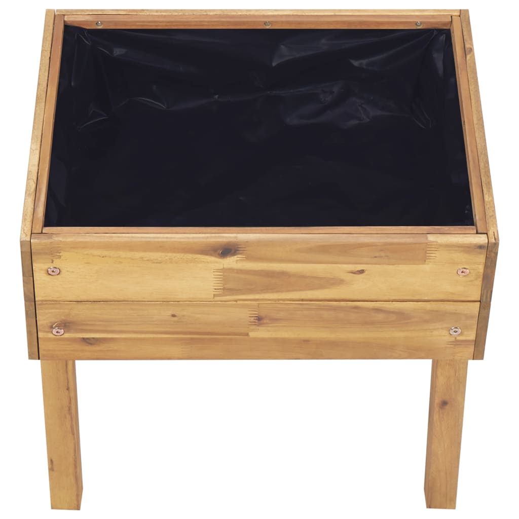 Hevet plantekasse 50x40x45 cm heltre akasie