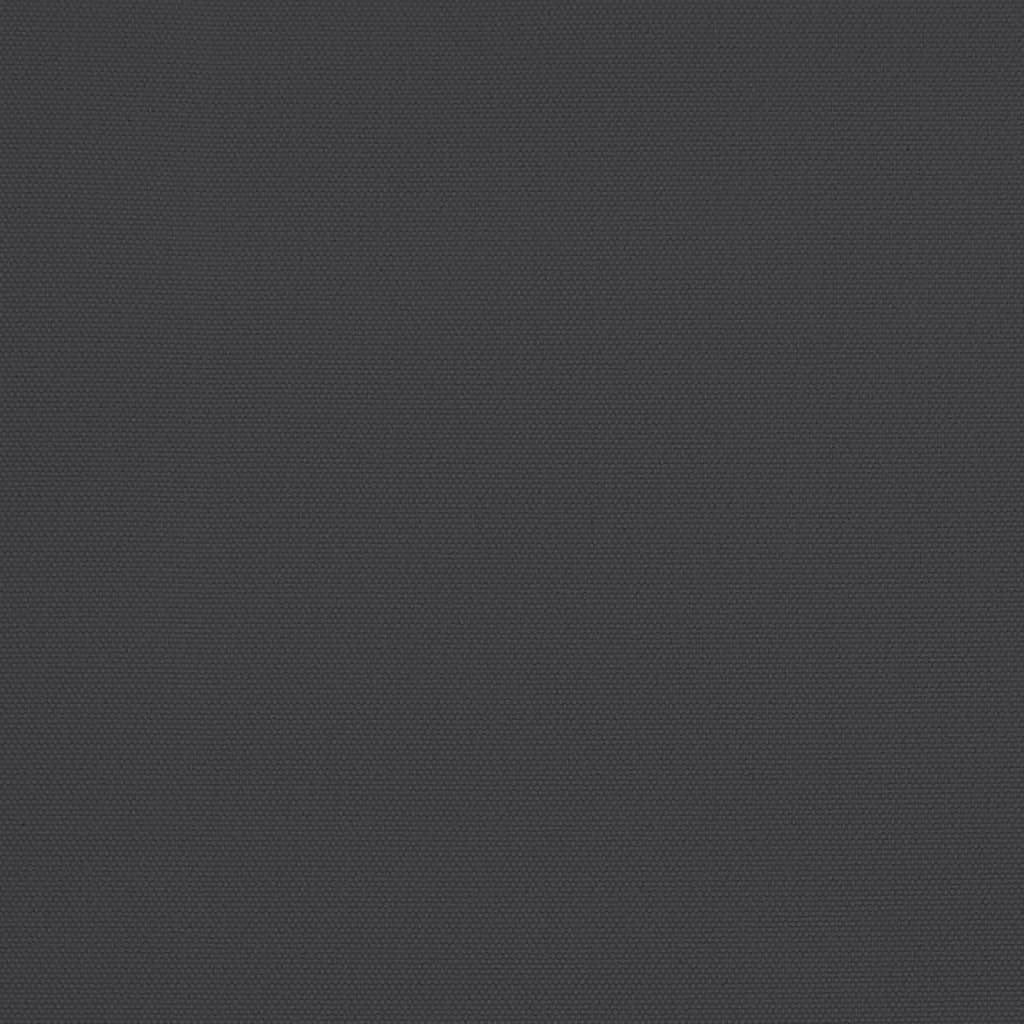 Parasoll med aluminiumsstang 270 cm svart