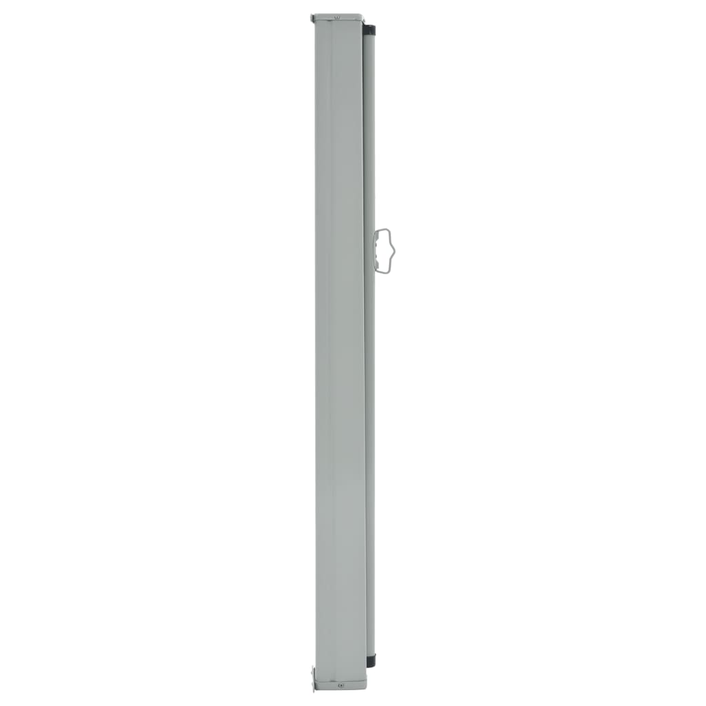 Uttrekkbar sidemarkise 100x300 cm blå