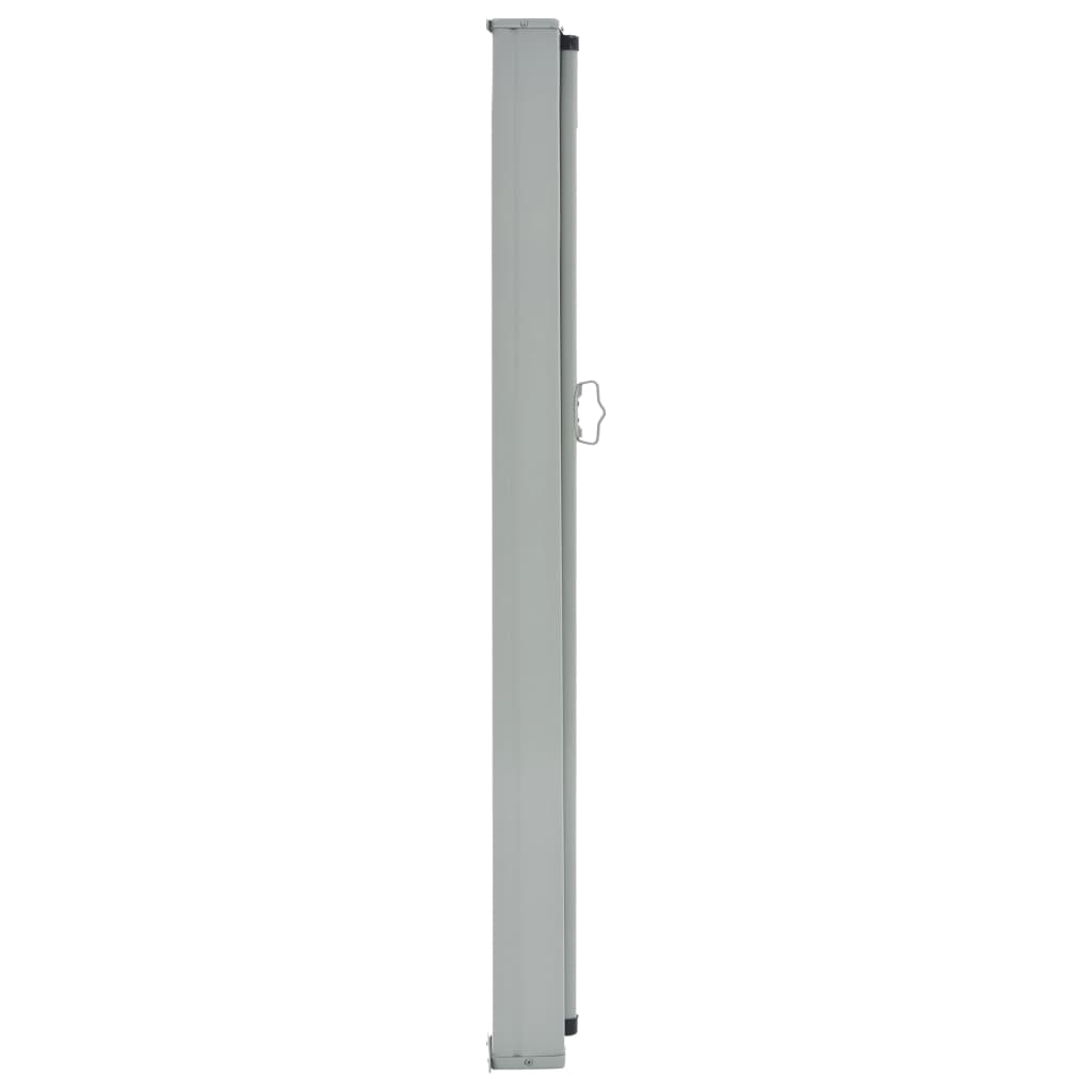 Uttrekkbar sidemarkise 60x300 cm rød