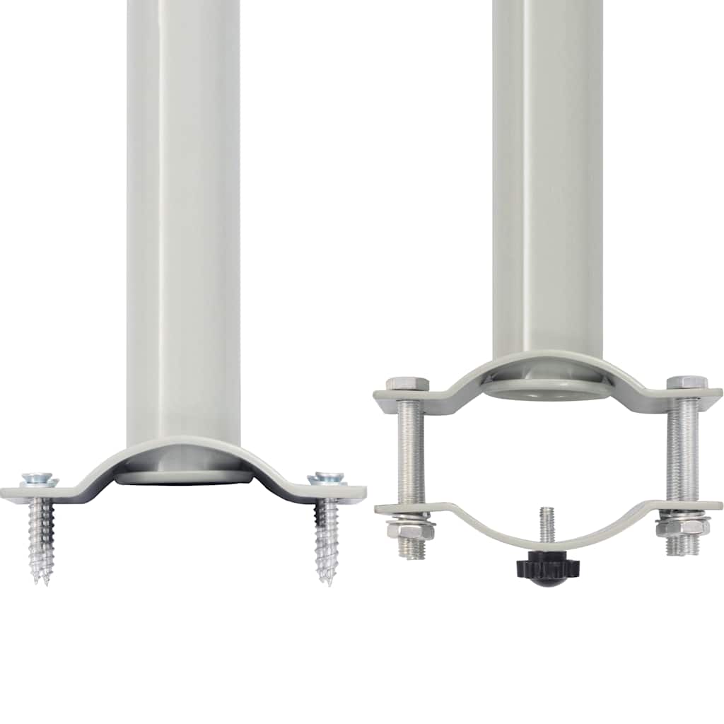 Uttrekkbar sidemarkise 80x300 cm svart
