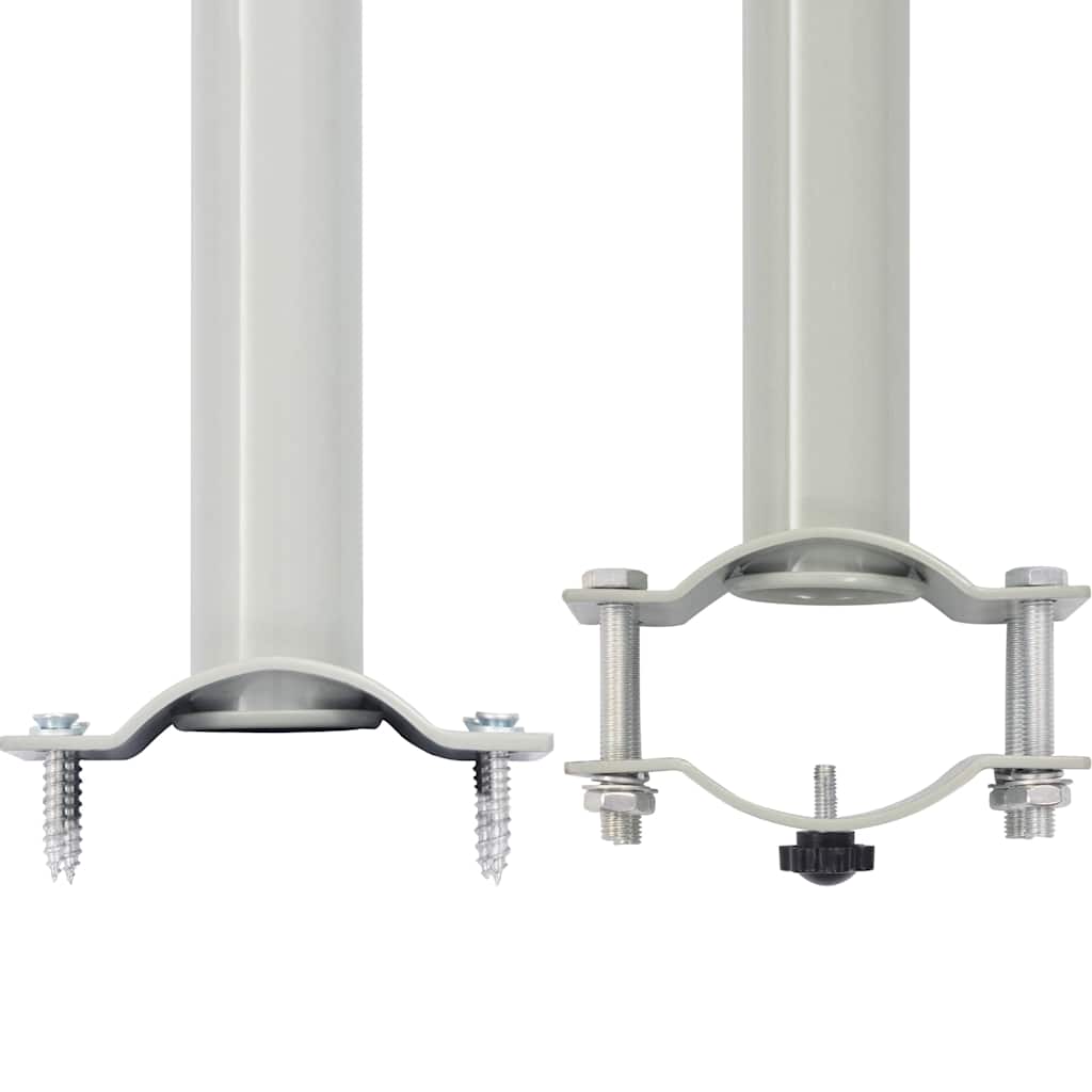 Uttrekkbar sidemarkise 80x300 cm svart