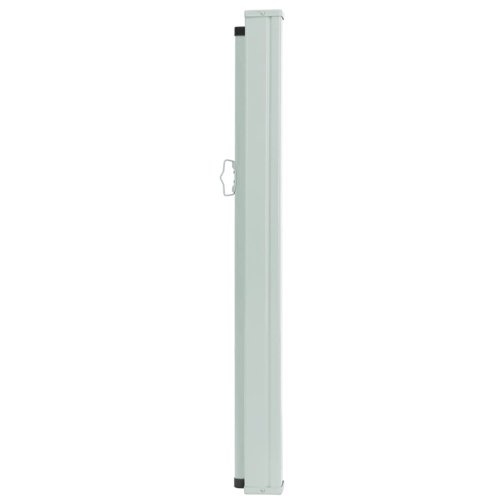 Uttrekkbar sidemarkise 100x500 cm rød
