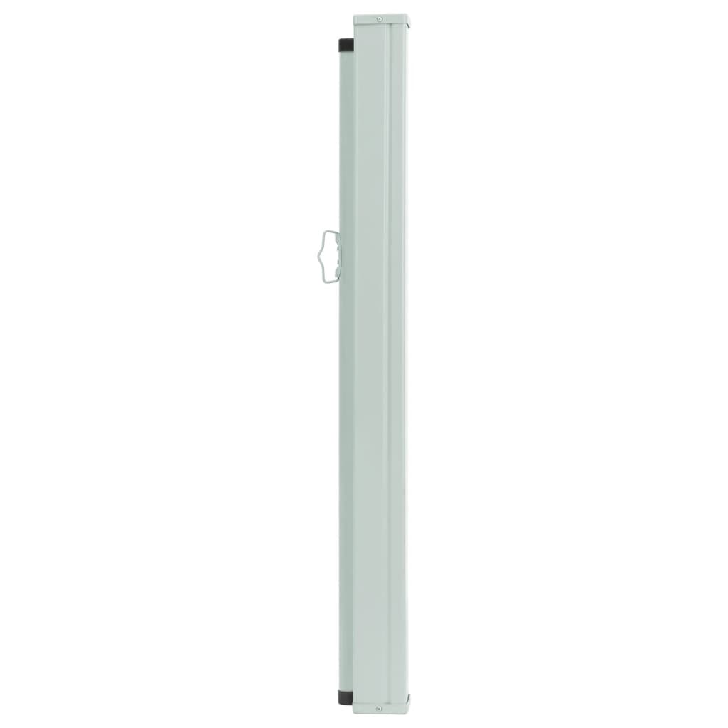 Uttrekkbar sidemarkise 100x500 cm brun