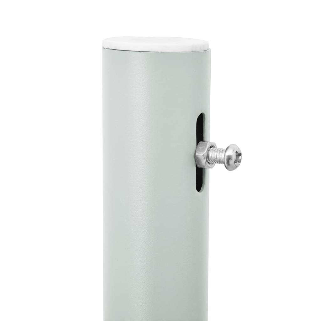 Uttrekkbar sidemarkise 100x500 cm brun