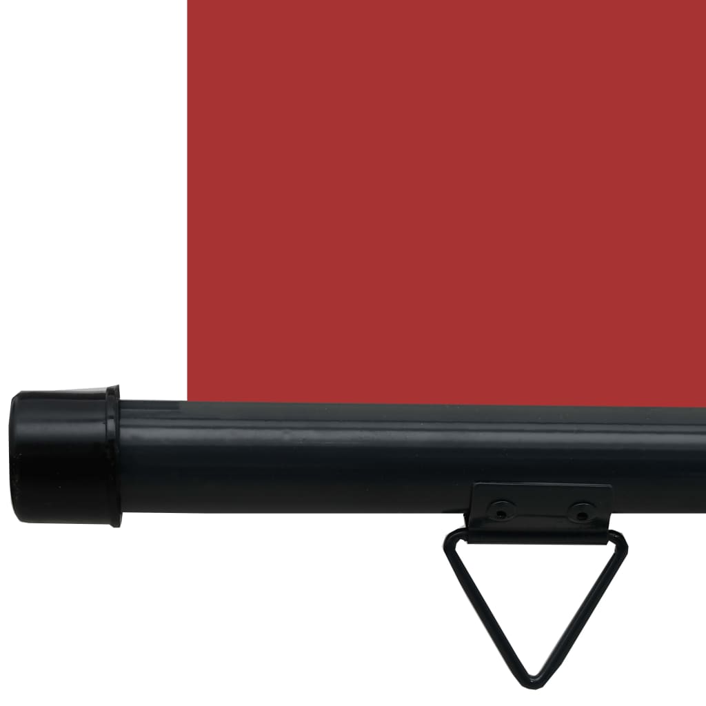 Sidemarkise for balkong 170x250 cm rød